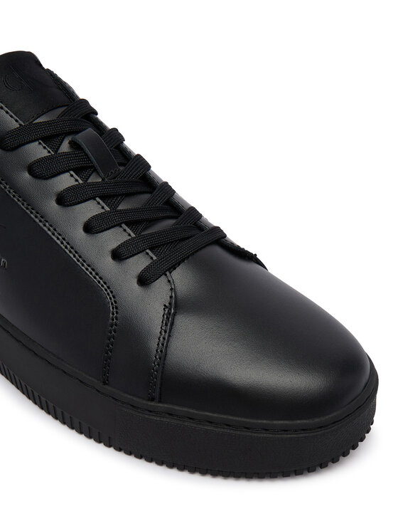 Calvin Klein Sportcipők Calvin Klein Chunky Cupsole Mono Lth YM0YM01317 Fekete