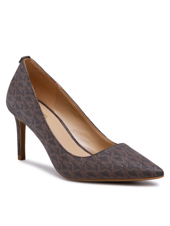MICHAEL Michael Kors Туфлі на шпильці MICHAEL Michael Kors Alina Flex Pump 40F2HNMP1B Коричневий