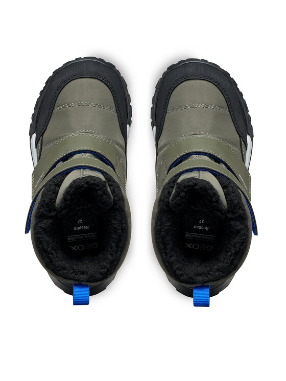 Geox Schneeschuhe Geox J Trekkyup Boy B Abx J66MBA 0FU54 C3XK4 S Dunkelgrün