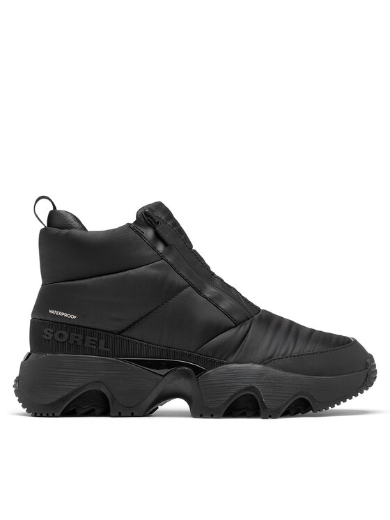 Sorel Škornji za sneg Sorel Kinetic Impact Puffy Zip 2058681011 Črna