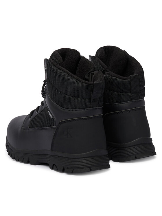 Calvin Klein Stivali da neve Calvin Klein Lace-Up Bootie V3X5-83190-1485 D Nero
