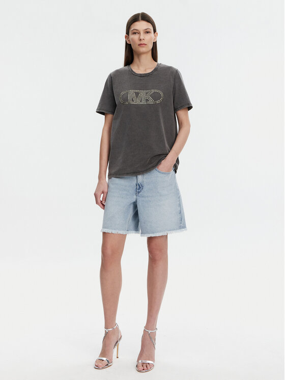 MICHAEL Michael Kors MICHAEL Michael Kors Majica MS551SC36A Siva Regular Fit