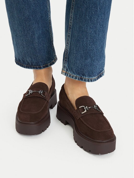 Aldo Loafersy Aldo Oneameth 14058772 Brązowy
