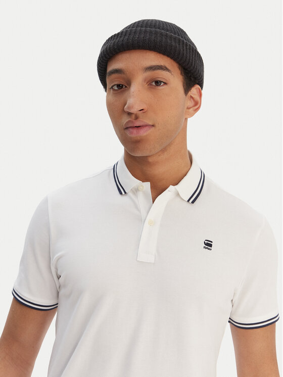 G-Star Raw G-Star Raw Polo Dunda D17127-5864 Blanco Regular Fit