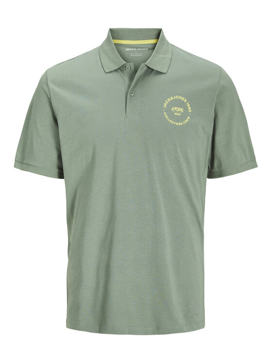 Jack & Jones Jack & Jones Поло Simon 12269299 Зелений Regular Fit