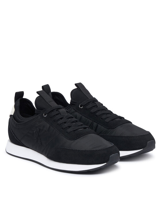 Calvin Klein Sneakersy Calvin Klein Retro Runner YM0YM01414 Czarny