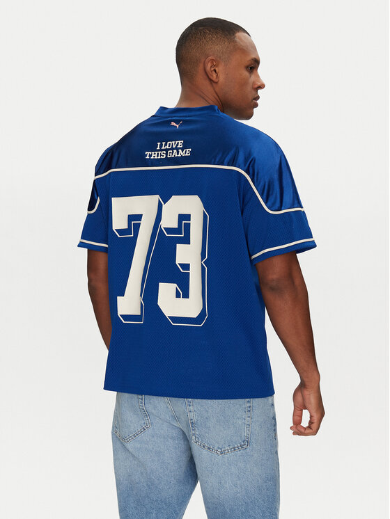 Puma Puma Футболка Dress Code Football 630254 Голубий Relaxed Fit