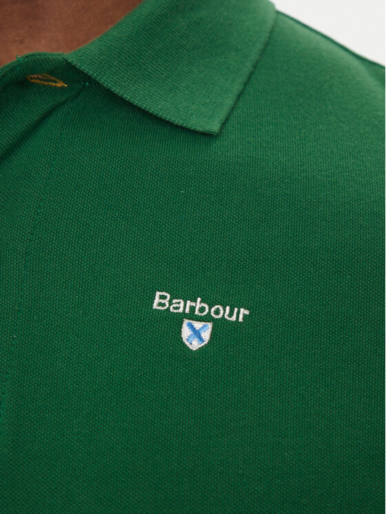 Barbour Barbour Поло Original Sports MML0358OL72 Зелений Tailored Fit