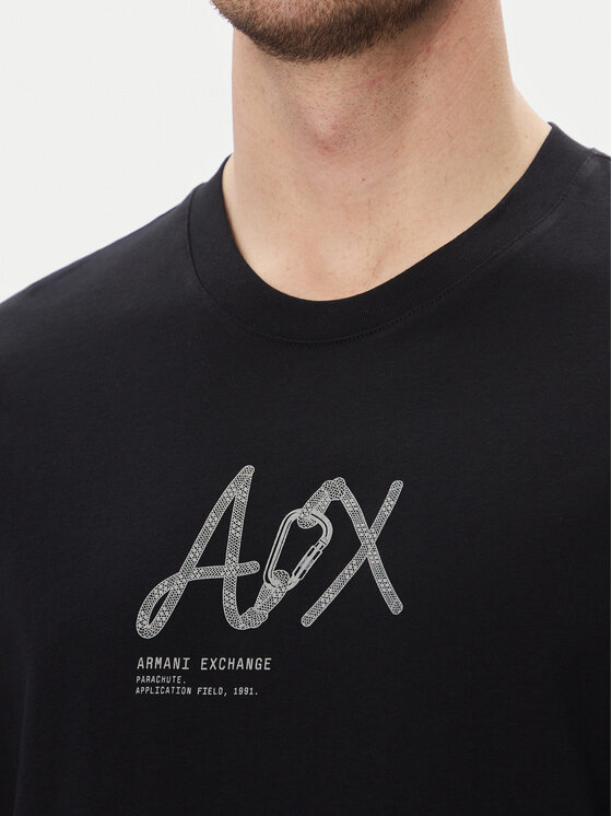 Armani Exchange Armani Exchange Футболка XM000566 AF10334 UC001 Чорний Regular Fit