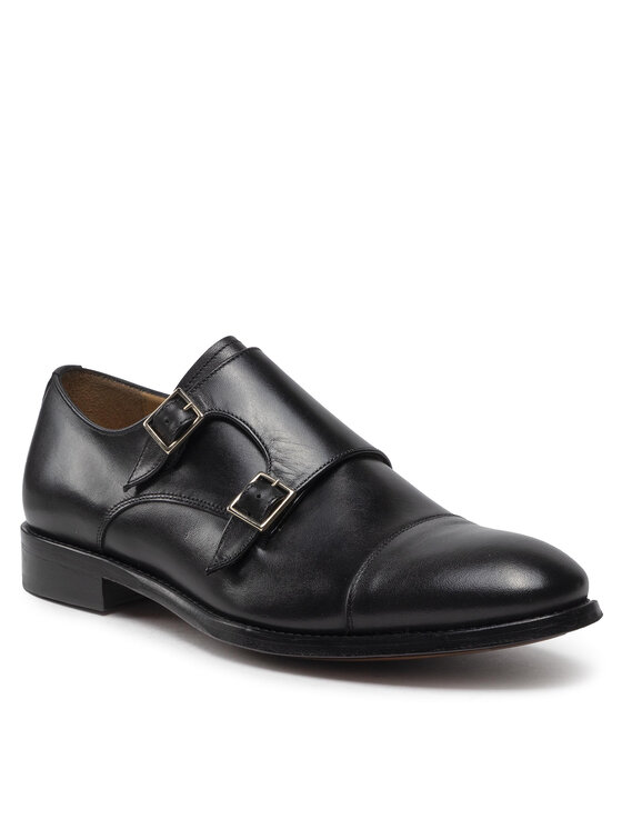 Lord Premium Κλειστά παπούτσια Lord Premium Double Monks 5502 Μαύρο