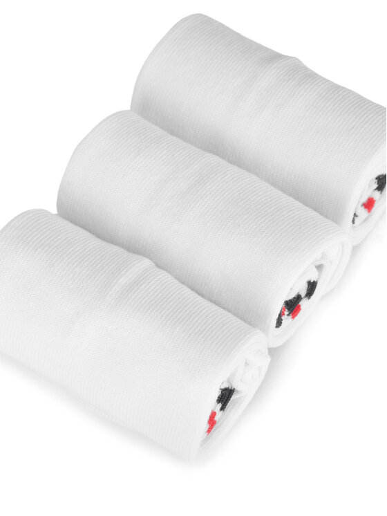 Fila Короткі шкарпетки Fila F9398-AW24 (3-pack) Білий