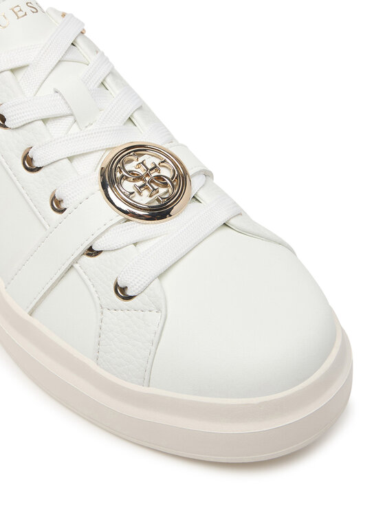 Guess Sneakers Guess FLFEZO LEA12 Alb