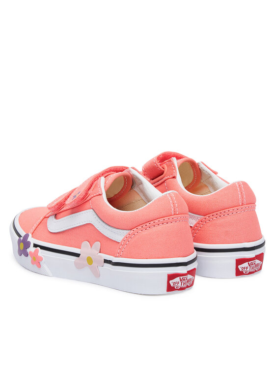 Vans Tenisówki Vans Old Skool V Flower VN000Z6HGSB1 Różowy