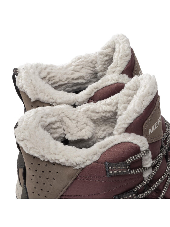 Merrell Снігоходи Merrell Antora Sneaker Boot Wp J066930 Бордовий
