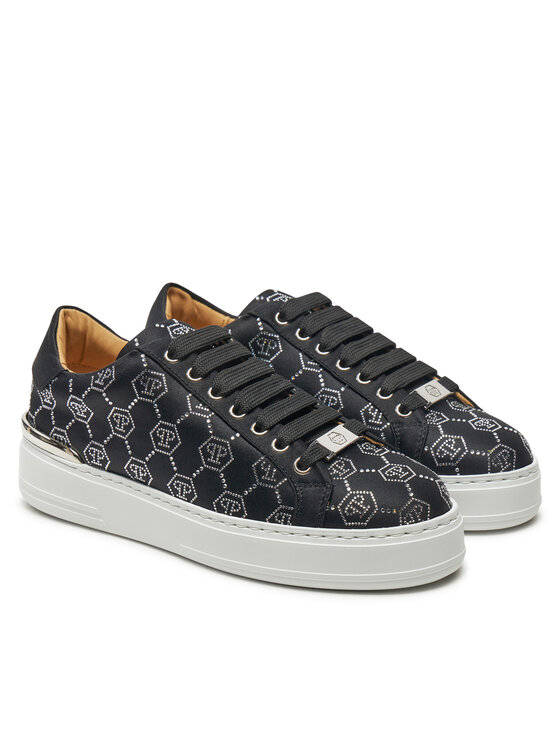 PHILIPP PLEIN Снікерcи PHILIPP PLEIN AADS WSC2758 PTE028N Чорний