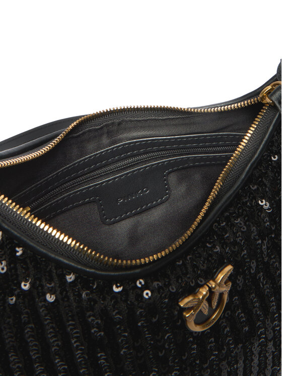 PINKO Сумка PINKO Half Moon Mini AI 25-26 PLTT 105916 A2WC Чорний