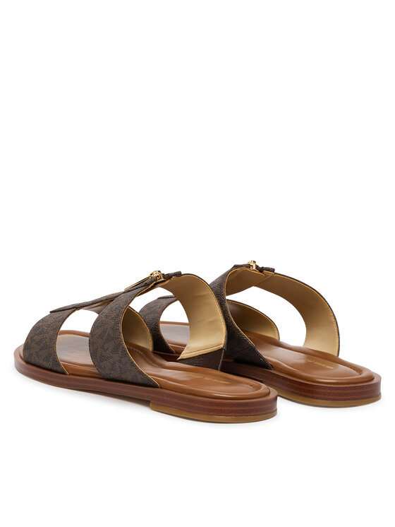 MICHAEL Michael Kors Шльопанці MICHAEL Michael Kors Berkley Flat 40S6BRFS1B Коричневий