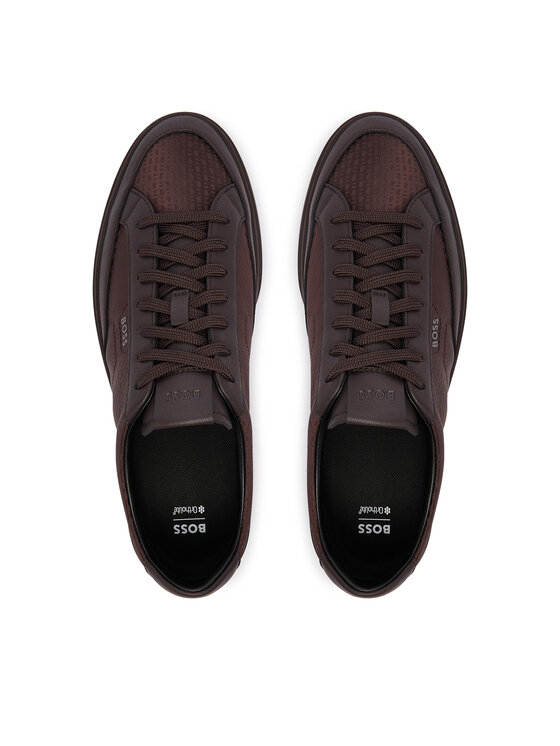 BOSS Sneakersy BOSS Kieran 50573558 Brązowy