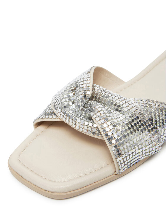 JENNY Klapki JENNY R25SS01646 Écru