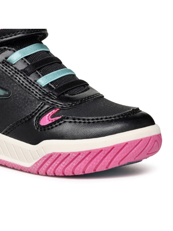 Geox Sneakersy Geox J Inek Girl J36ASC 0CENF C9B4A M Čierna