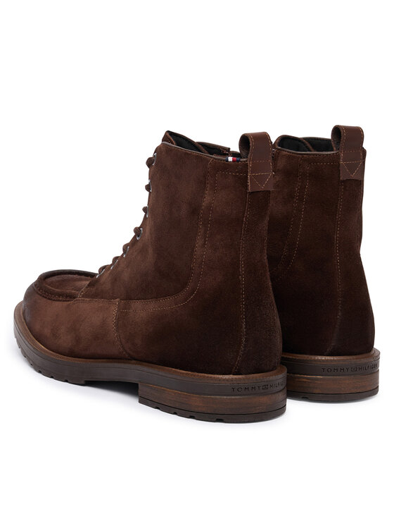 Tommy Hilfiger Trzewiki Tommy Hilfiger Cleated W Moc FM0FM05599 Brązowy