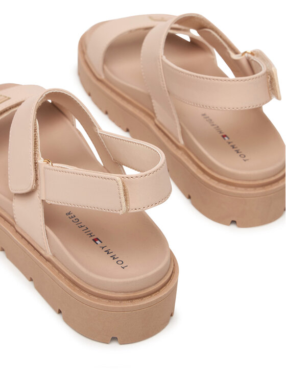 Tommy Hilfiger Sandali Tommy Hilfiger T3A2-34284-0326 Beige