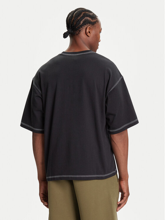 adidas adidas Футболка Trefoil Essentials JW0971 Чорний Regular Fit