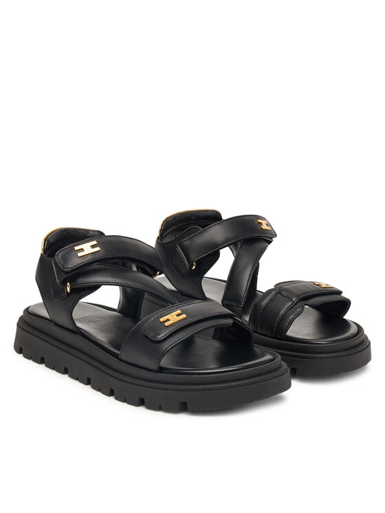 Elisabetta Franchi Sandali Elisabetta Franchi F4A2-E0586-1733 Črna