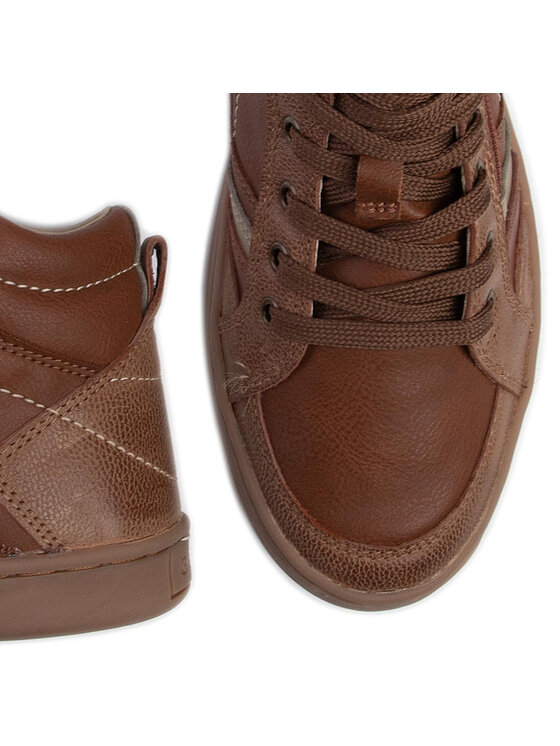 Geox Sneakersy Geox J Garcia B.A J94B6A 0MEMW C6084 S Hnedá