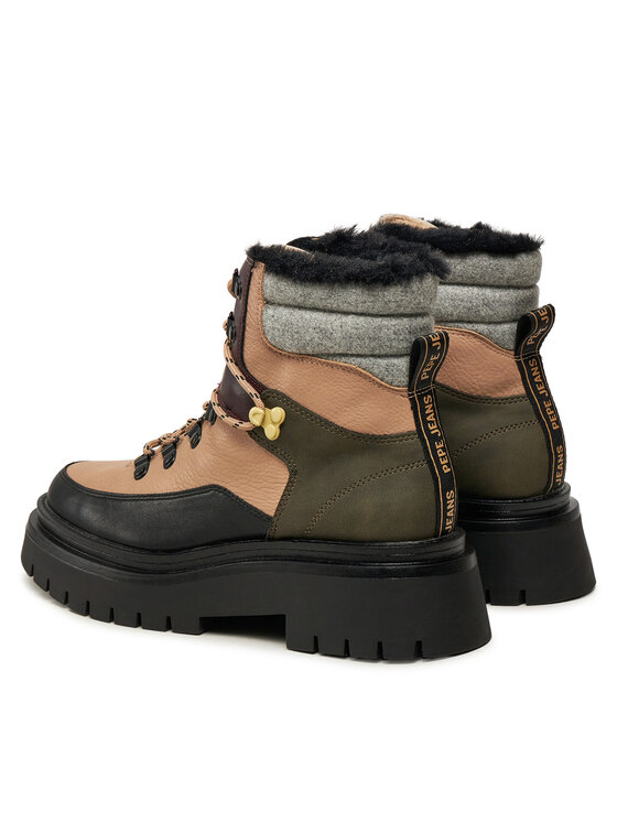 Pepe Jeans Черевики Pepe Jeans PLS50526 Бежевий
