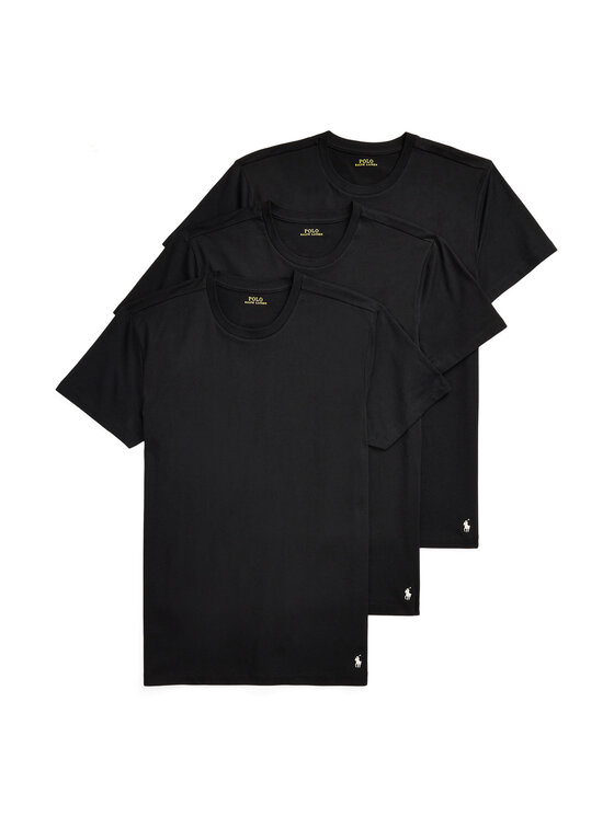 Polo Ralph Lauren Polo Ralph Lauren Комплект футболок 714830304014 Чорний Regular Fit
