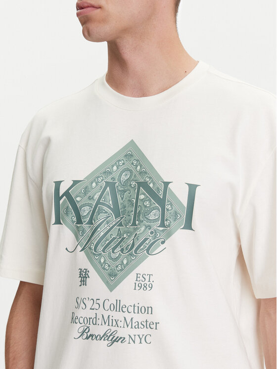 Karl Kani Karl Kani T-Shirt PD00005356 Λευκό Relaxed Fit