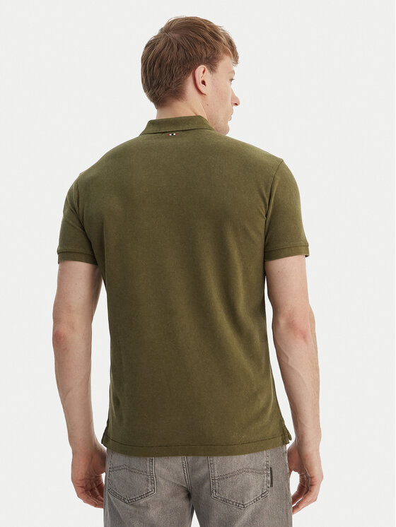 Napapijri Napapijri Polo Elbas NP0A4GDL Verde Regular Fit