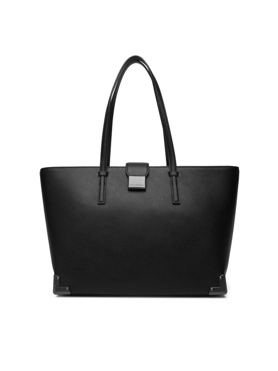KARL LAGERFELD Ročna torba KARL LAGERFELD B1W30120 Črna
