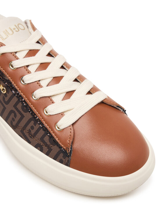 Liu Jo Sneakersy Liu Jo Casper 01 BF6051 EX362 Hnedá