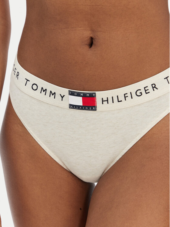 Tommy Hilfiger Tommy Hilfiger Tangas UW0UW06227 Écru