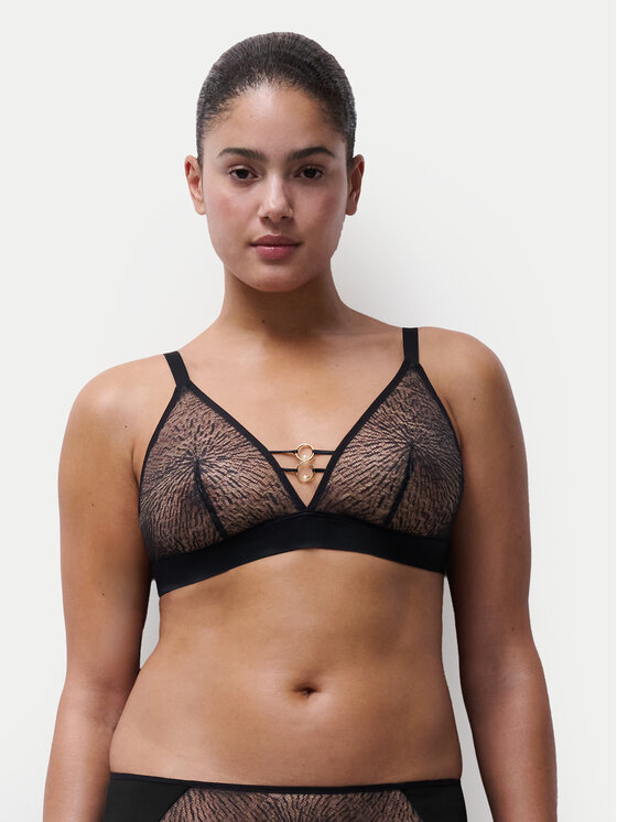 Chantelle Chantelle Bralette Pearl C01RPF Negro