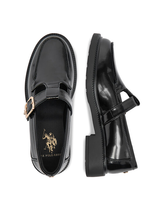 U.S. Polo Assn. Félcipő U.S. Polo Assn. EO-PALOMA001W/GY1 Fekete