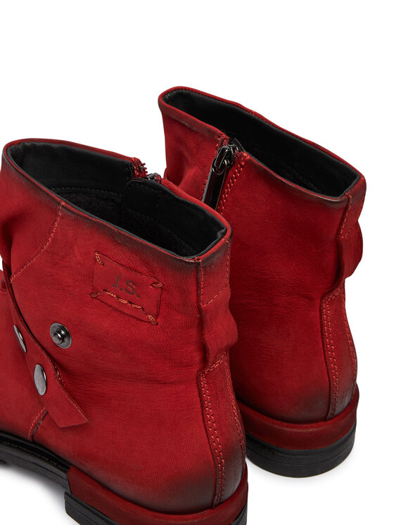 Josef Seibel Členková obuv Josef Seibel Roxanna 01 VL094 Červená