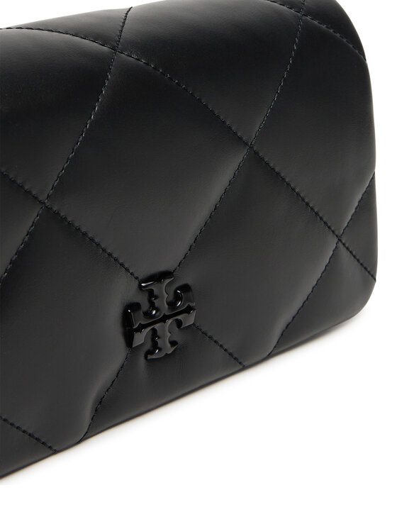 Tory Burch Ročna torba Tory Burch Kira Diamond 170622 Črna