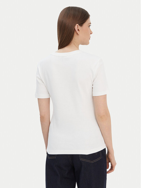 Tommy Hilfiger Tommy Hilfiger Póló New Cody WW0WW40587 Fehér Slim Fit