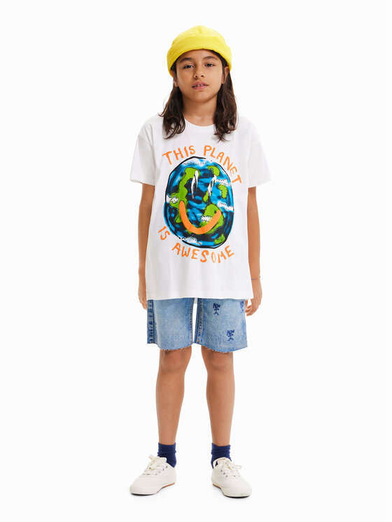 Desigual Desigual Футболка 23SBTK09 Кольоровий Regular Fit