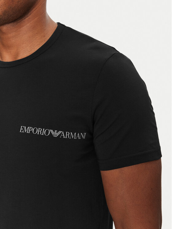 Emporio Armani Underwear Emporio Armani Underwear Conjunto de camisetas EM000391 AF10779 MC108 Negro Regular Fit