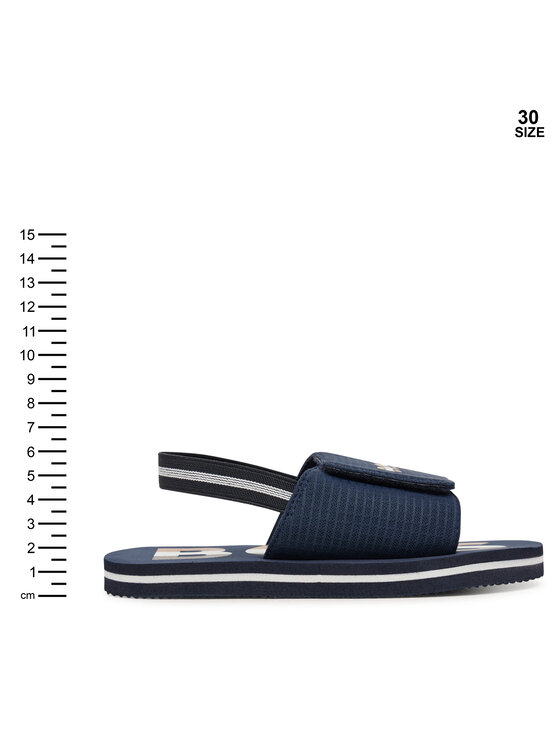 BOSS Sandalias BOSS J53242 D Azul marino