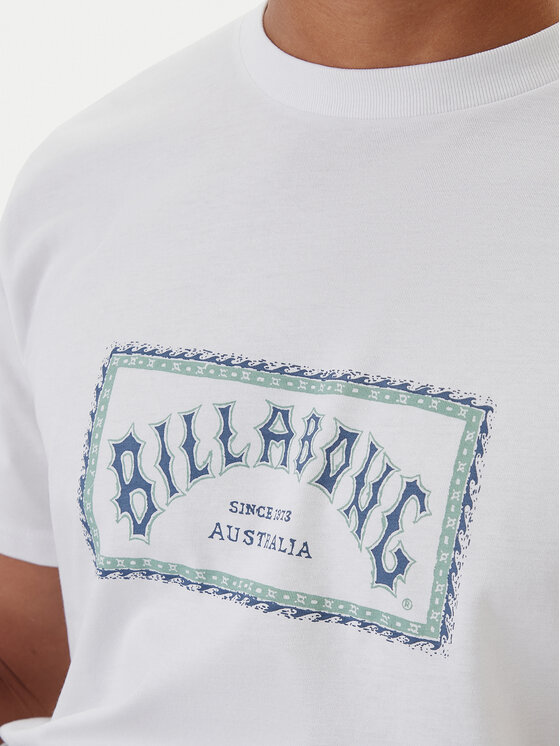 Billabong Billabong Camiseta Arch Frame EBYZT00341 Blanco Regular Fit