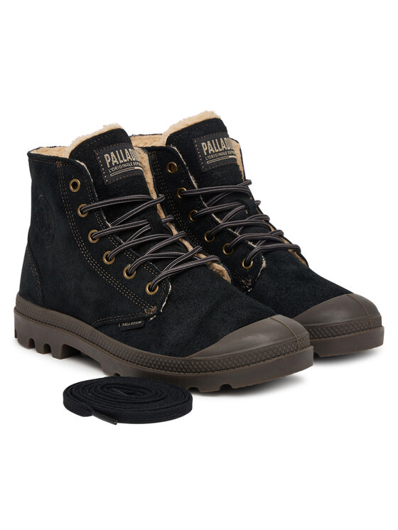 Palladium Schnürschuhe Palladium Pampa Zip Wl Pilot 74977-008-M Schwarz