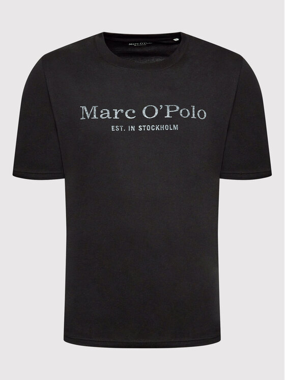Marc O'Polo Marc O'Polo Majica B21 2012 51052 Črna Regular Fit