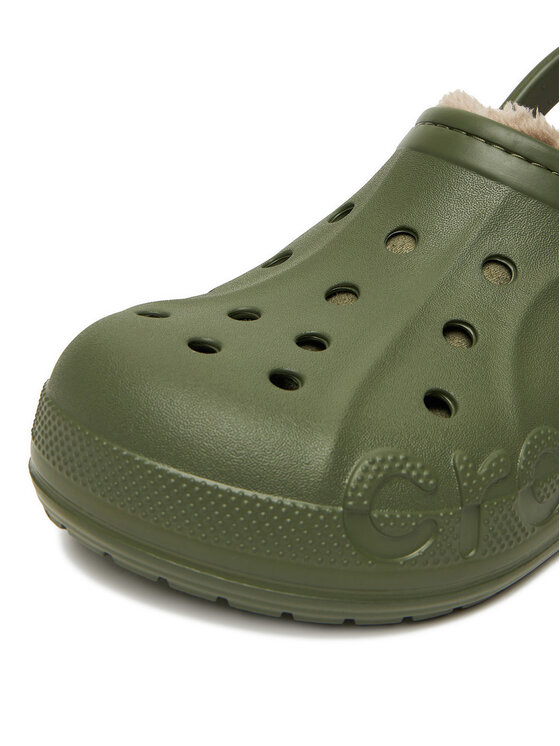 Crocs Шльопанці Crocs C-BAYA LINED CLOG 205969-3TC Зелений