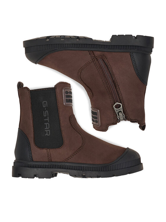 G-STAR Botki G-STAR EO-CI12-VENTO-06 Brązowy