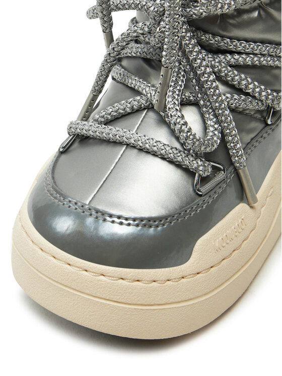 Moon Boot Снігоходи Moon Boot Junior Park Boot 80D3440020 Срібний